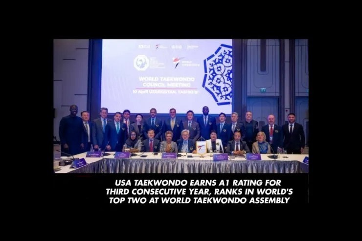 USA TAEKWONDO EARNS A1 RATING FOR THIRD CONSECUTIVE YEAR, RANKS IN WORLD'S TOP TWO AT WORLD TAEKWONDO ASSEMBLY